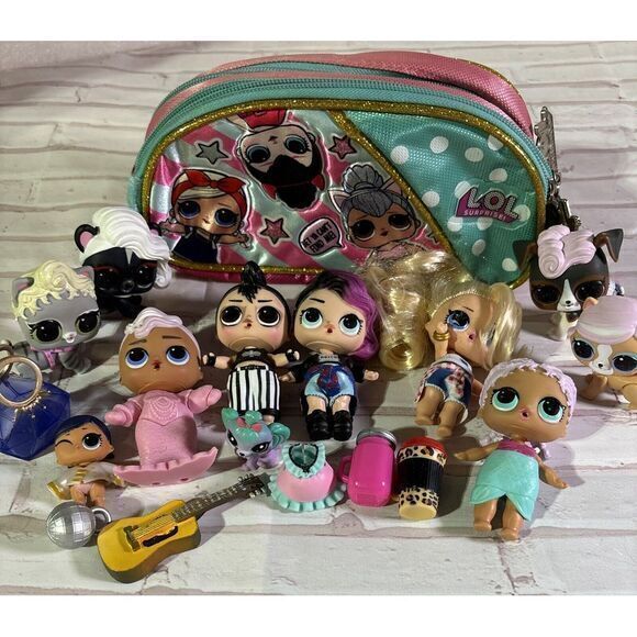 Other - LOL Surprise Dolls Pets‎ Lot Accessories Clothing With Bag
